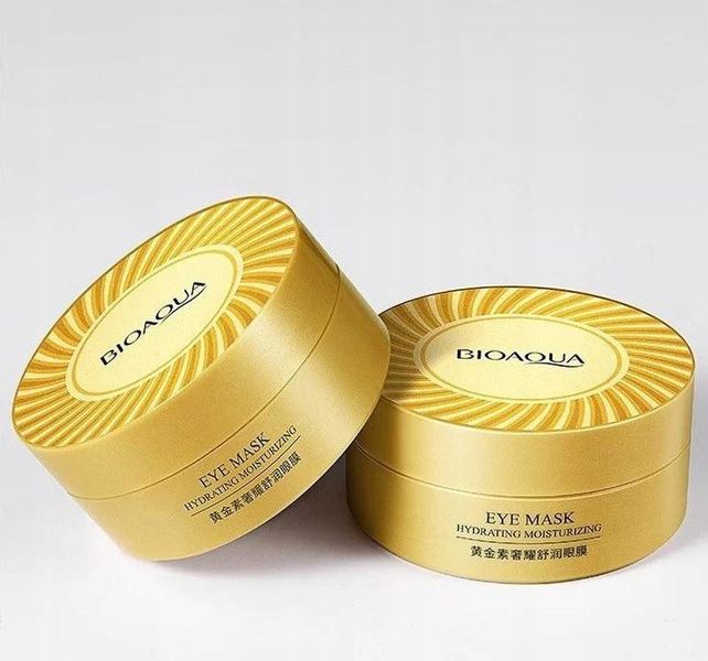 Bioaqua Golden Moisturize Intensiv Płatki Pod Oczy zdjęcie 8