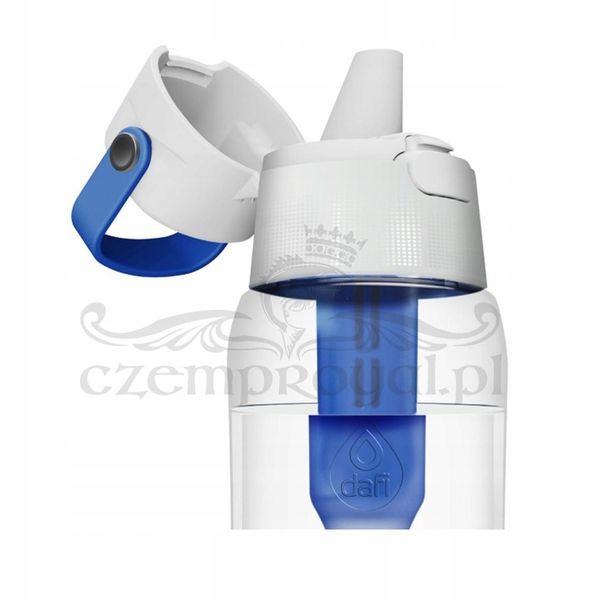 Butelka bidon Dafi Solid 0,5l blue shaker zdjęcie 3