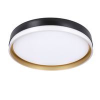 Manhattan lampa sufitowa plafon 24W LED 38 cm klosz biały