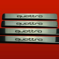 Listwa progowa AUDI A6 C6 QUATTRO Stal nierdzewna 304 połysk 4szt