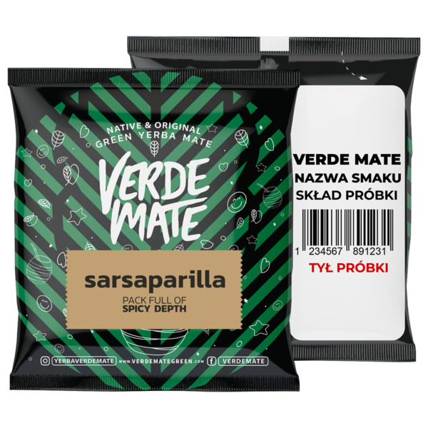 Verde Mate Sarsaparilla 50g zdjęcie 2