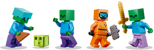 21587 - LEGO Minecraft - Loch zombie na Arena.pl