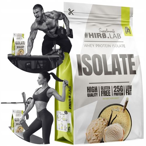 Izolat Białka BIAŁKO 700 g wpi Whey Protein Isolate wanilia ISO Hiro na Arena.pl