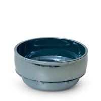 Misa dekoracyjna ceramiczna SIMONA 20x20x10 turkusowa