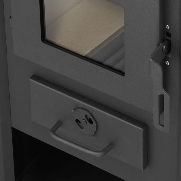 Piec kominek wolnostojący stalowy BLIST B1e 12KW dobra jakośc do 120m2 Ekoprojekt zdjęcie 6