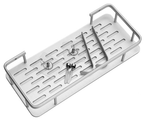 Półka loftowa ITAKA srebrna do łazienki na Arena.pl