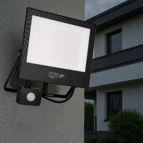 HALOGEN LED z czujnikiem ruchu naświetlacz lampa 100W 4500K ZEWNĘTRZNY na Arena.pl