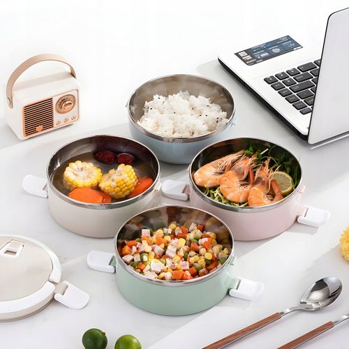 POJEMNIK TERMICZNY NA ŻYWNOŚĆ ZUPĘ OBIADOWY TERMOS STAL NIERDZEWNA 2,8L na Arena.pl