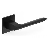 KLAMKA QUANTA KWADRATOWY SZYLD K, SZYLF FIT 6MM CZARNY - MP QUKFICZ