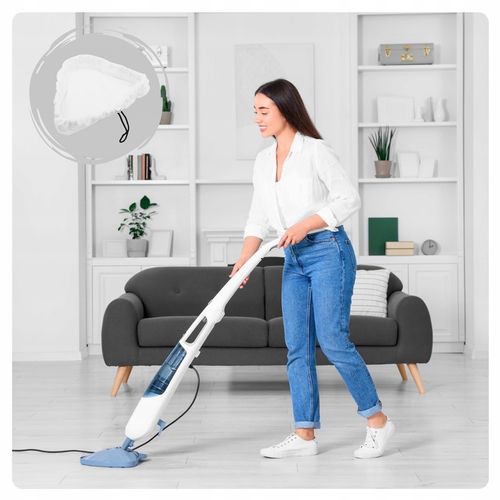 6 x NAKŁADKI WKŁAD do MOPA PAROWEGO 100% MIKROFIBRY UNIWERSALNE na Arena.pl