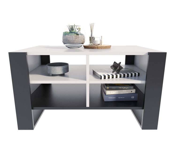 Ława Figa biało/czarna zdjęcie 2