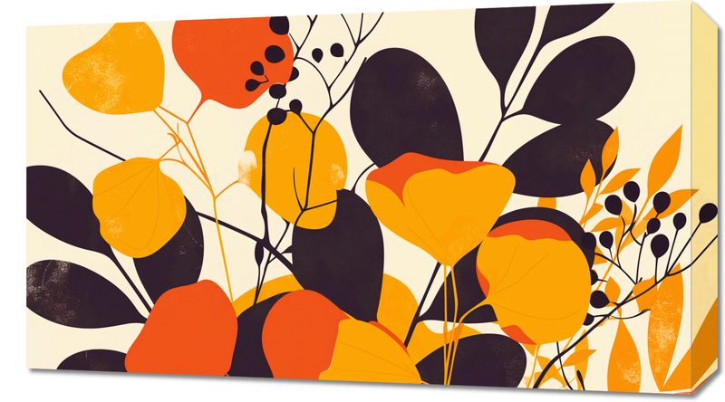 Obraz 70x40cm Ogrodowa Paleta zdjęcie 1
