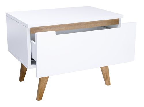 Szafka pure - biały, dąb na Arena.pl