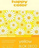 blok deco yellow a4/20k 170g 5 kolorów 4995 a'5