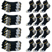 12x Skarpety WORK EKO KRÓTKIE ROBOCZE MOCNE FROTTE 43-46