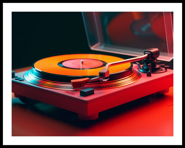 Plakat 65x50cm Retro Granie zdjęcie 3