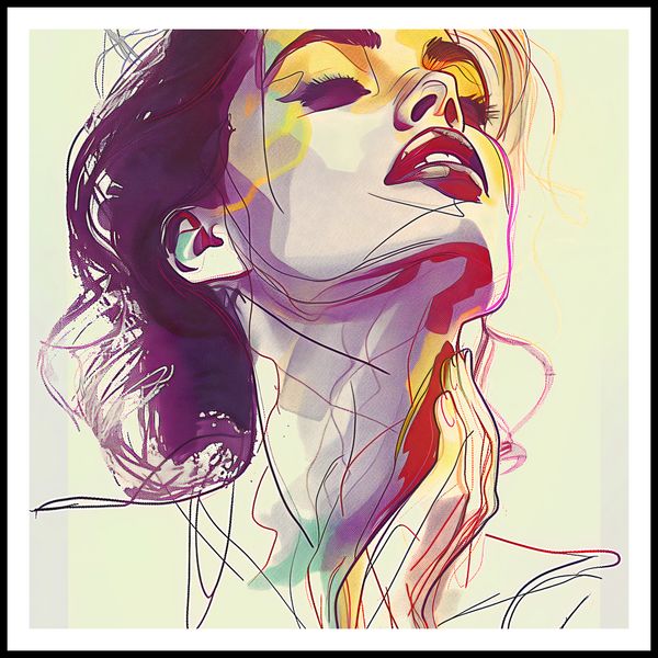 Plakat 80x80cm Płynność zdjęcie 3