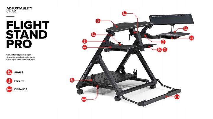 Stojak Next Level Racing Flight Stand Pro NLR-S032 zdjęcie 2