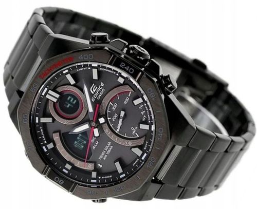 MĘSKI ZEGAREK CASIO EDIFICE PREMIUM ECB-950DC-1AEF CZARNY SOLAR BLUETOOTH na Arena.pl