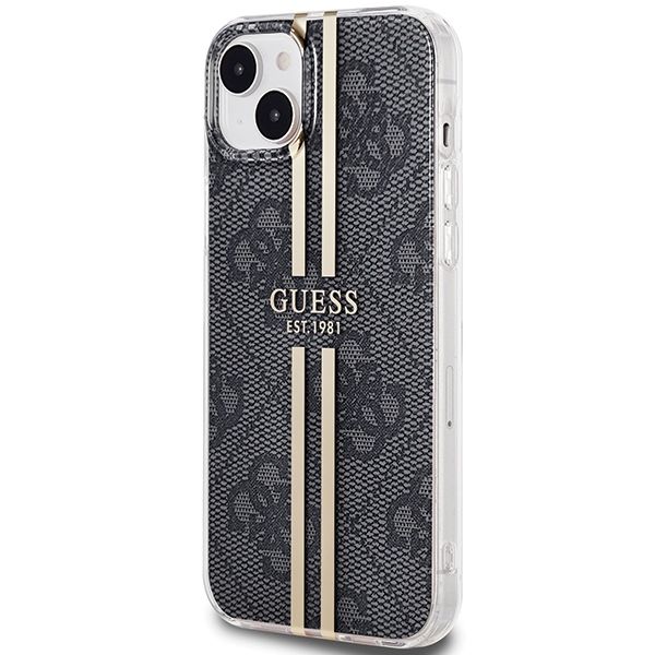 Etui Guess do iPhone 15 Plus, iPhone 14 Plus, Czarny zdjęcie 2