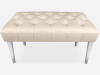 Ławka Pikowana Evidens Tapicerowana bench4home Puf Ławeczka Przedpokój