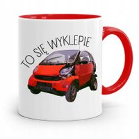 Kubek Czerwony Dla Mechanika To Się Wyklepie Z Nadrukiem Ze Zdjęciem