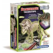 Clementoni Zestaw Skamieniałości Triceratops Fluoroscencyjny 60892