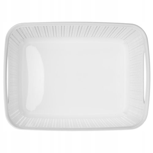 Pojemnik Pudełko 6,6L Organizer Kosz Biały 2szt na Arena.pl