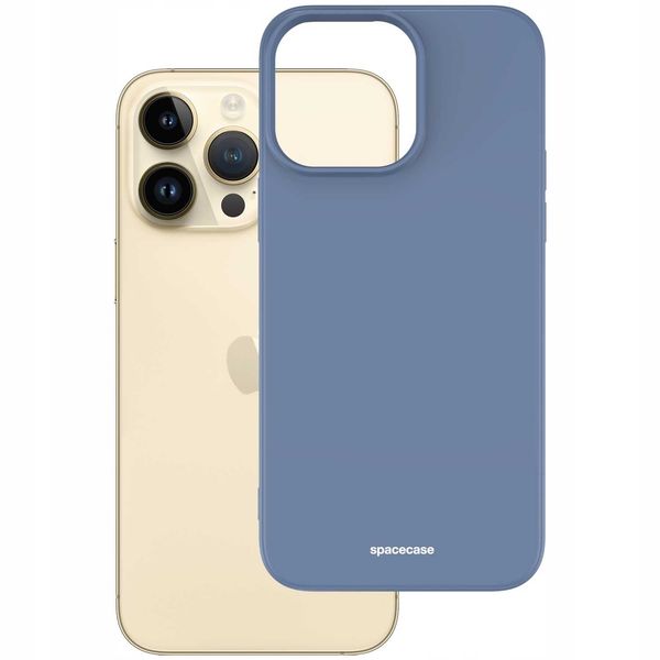 Spacecase Silicone Case Iphone 14 Pro Max Blue zdjęcie 2