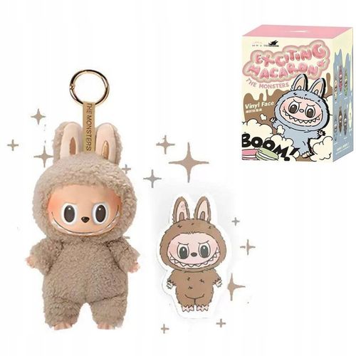 LABUBU MACARON MONSTER 18cm BRELOK ZAWIESZKA KOLEKCJONERSKA MASKOTKA LALKA na Arena.pl