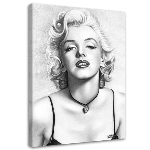 OBRAZ NA PŁÓTNIE Marilyn Monroe Aktorka  80x120 na Arena.pl