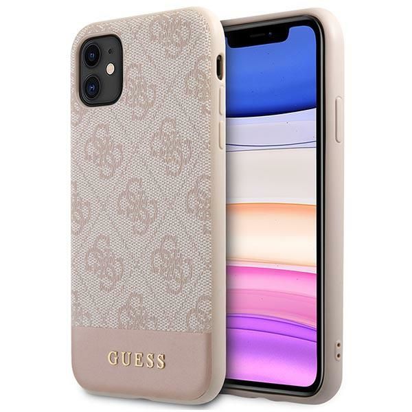Etui Guess do iPhone 11, iPhone XR, Różowy zdjęcie 1