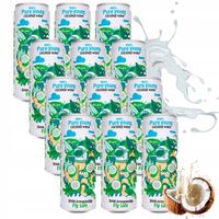 WODA KOKOSOWA Z MŁODEGO KOKOSA NAPÓJ NIEGAZOWANY W PUSZCE 320 ML COCONAUT