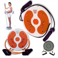 TWISTER DYSK Z WYPUSTKAMI KRĄŻEK OBROTOWY DO ĆWICZEŃ CIAŁA MASAŻ Z LINKAMI