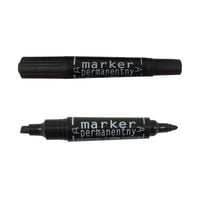 marker permanentny 89005 dwustronny czarny