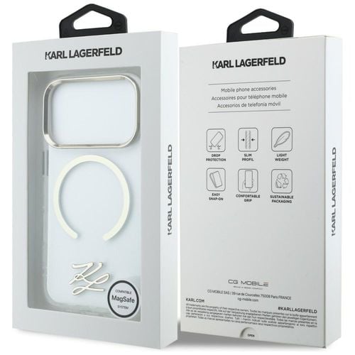 etui karl lagerfeld iml kl script logo   magsafe do iphone 17 pro max na Arena.pl