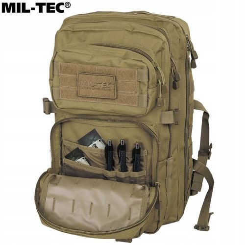 PLECAK WOJSKOWY TAKTYCZNY MILITARNY MIL-TEC ASSAULT TURYSTYCZNY 36L COYOTE na Arena.pl