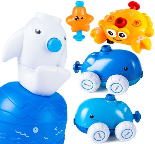 WYRZUTNIA SAMOCHODÓW RAKIET NAPĘD BALONOWY INTERAKTYWNA AUTO POMPKA PREZENT na Arena.pl