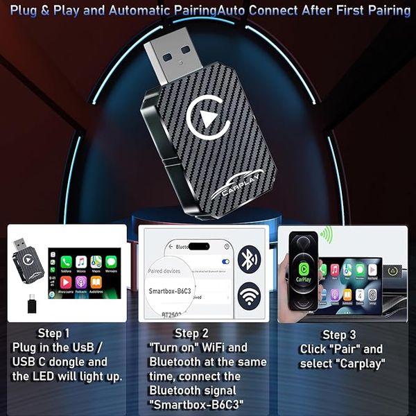 Bezprzewodowy adapter CarPlay zdjęcie 5