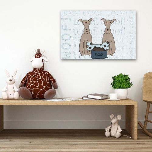 Obraz na płótnie - Canvas, Psia kość 70x50 na Arena.pl