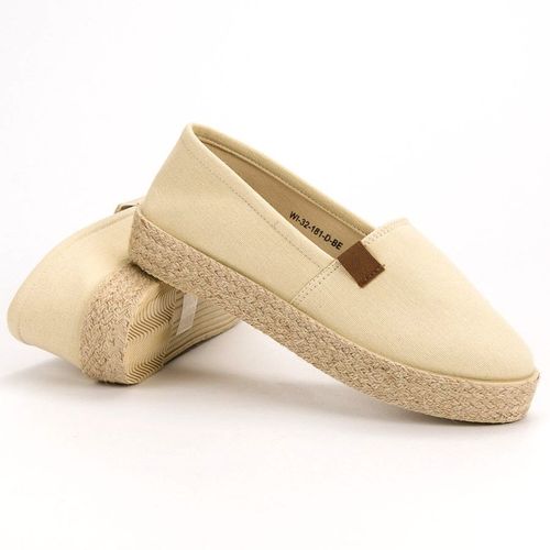 Beżowe Espadryle Slip On r.40 na Arena.pl