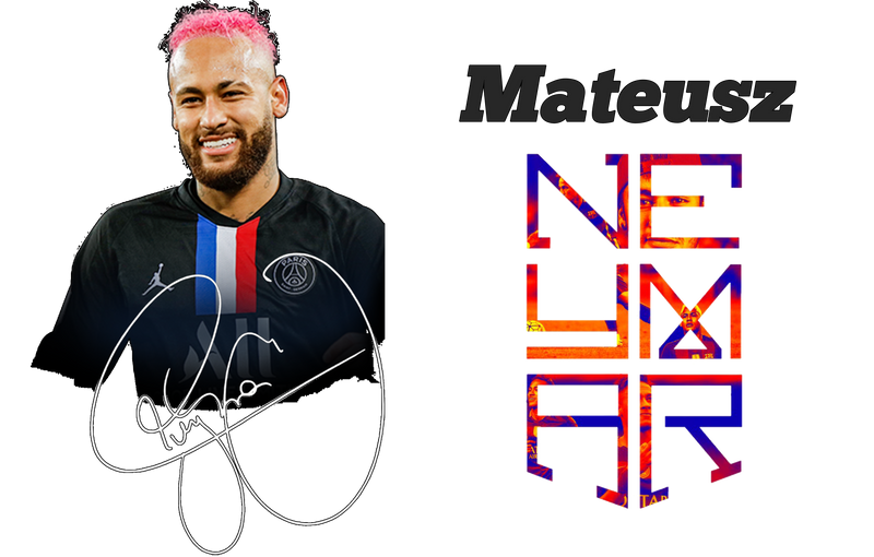 Bidon Neymar z autografem +imię zdjęcie 2