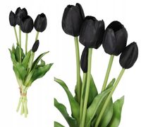 TULIPANY BUKIET TULIPANÓW GUMOWANE GUMOWE SILIKONOWE JAK ŻYWE