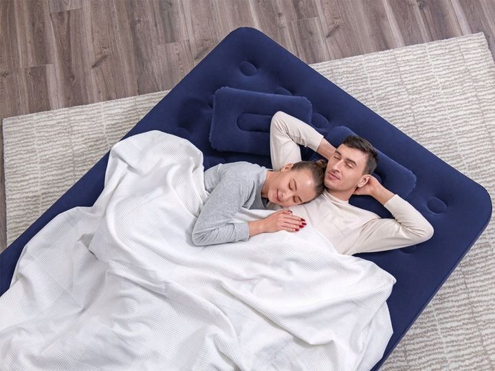 Bestway Materac dmuchany welur 203x152cm 67374 zdjęcie 6