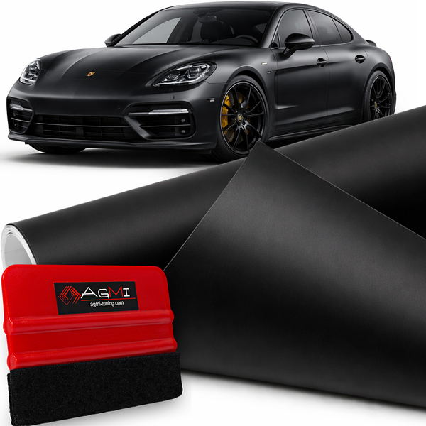 FOLIA CZARNY MAT + RAKLA zdjęcie 1