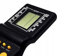 ELEKTRONICZNA GRA TETRIS WĘŻYK KONSOLA KIESZONKOWA RETRO BRICK GAME 9999w1