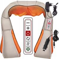 PODGRZEWANY Masażer szyi i karku ciała pleców ramion barków SHIATSU 3D