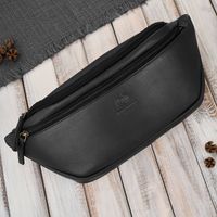 saszetka nerka damska wielofunkcyjna duża czarna paolo peruzzi ay-14-bl