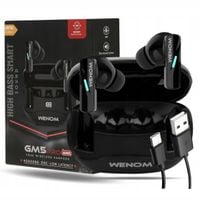 Słuchawki bezprzewodowe dokanałowe Wenom GM5 PRO