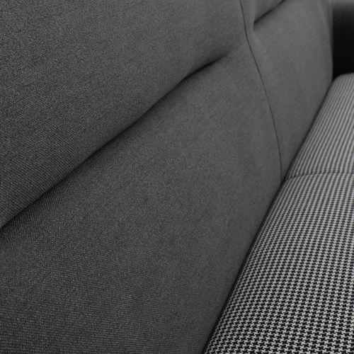 Sofa tapicerowana Cory szara na Arena.pl